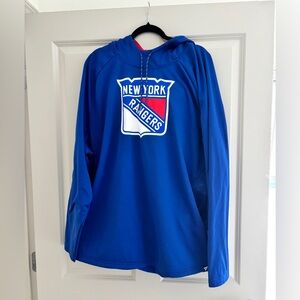 Fanatics Blue and Red Hoodie